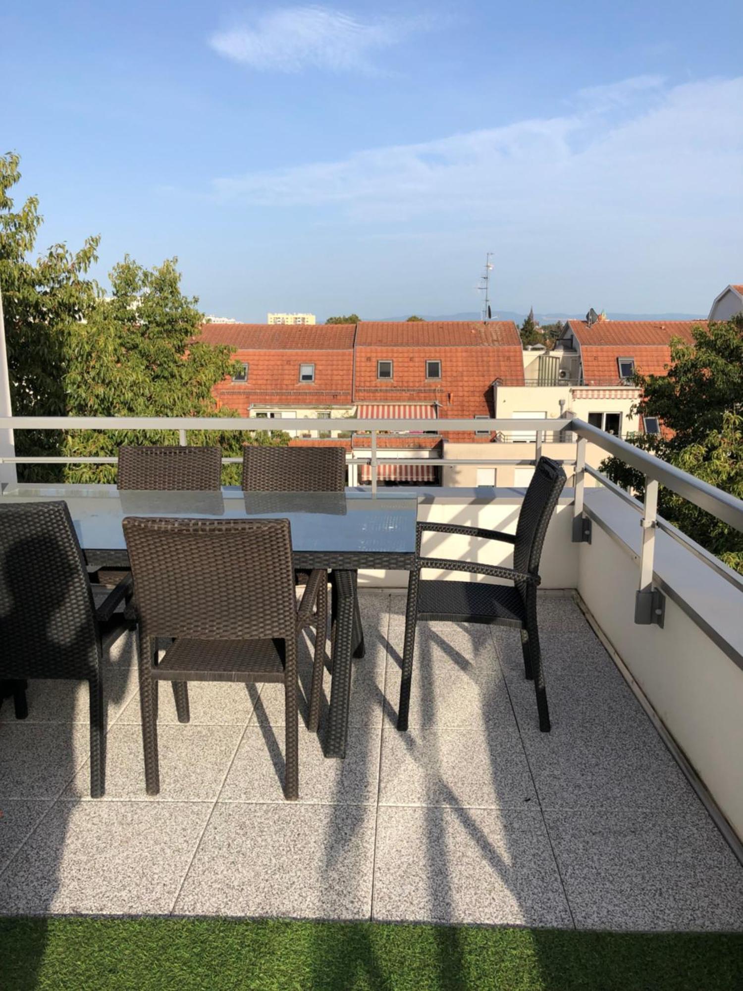 La Terrasse Leilighet Strasbourg Eksteriør bilde
